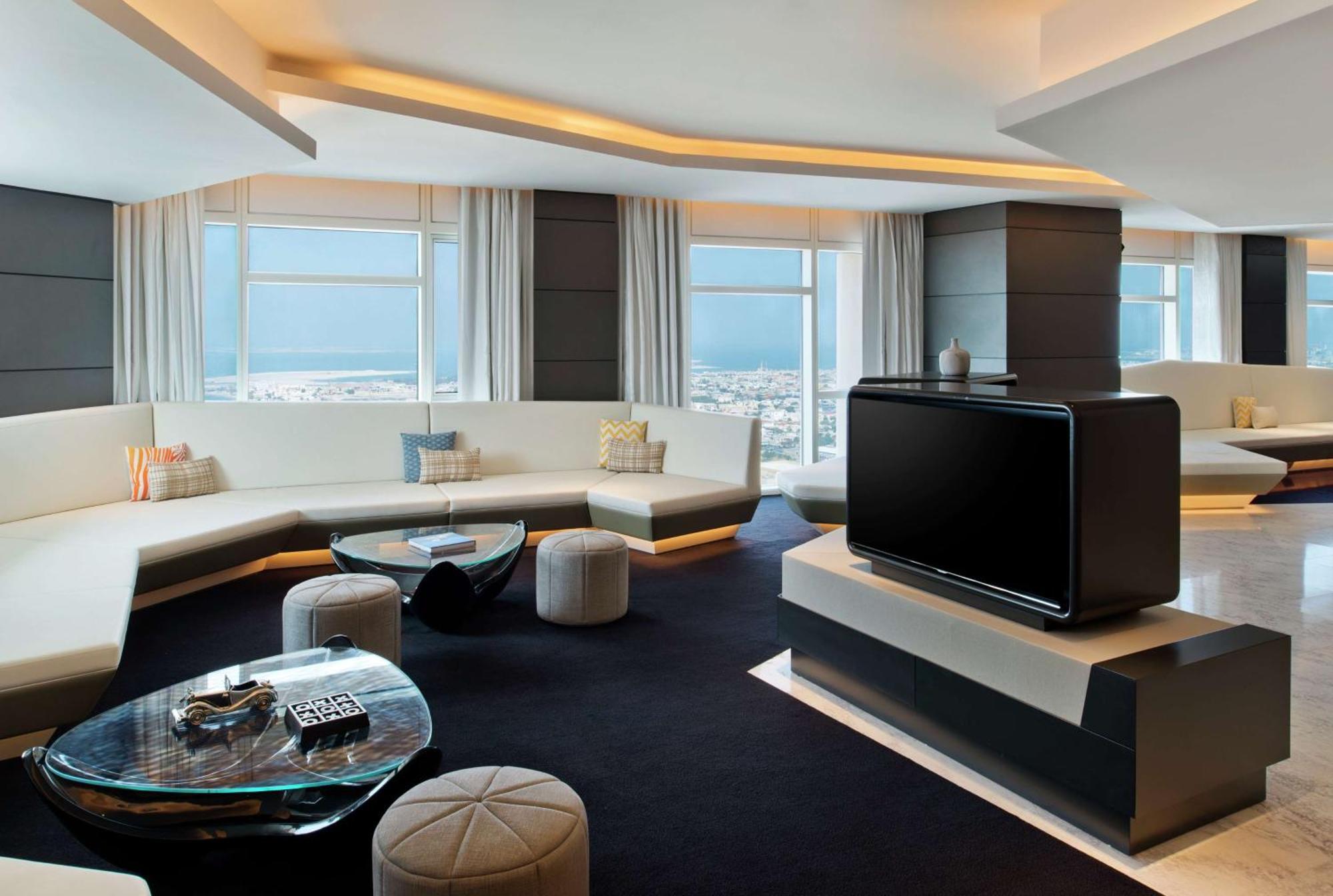 V Hotel Dubai, Curio Collection By Hilton Екстер'єр фото The Living Room